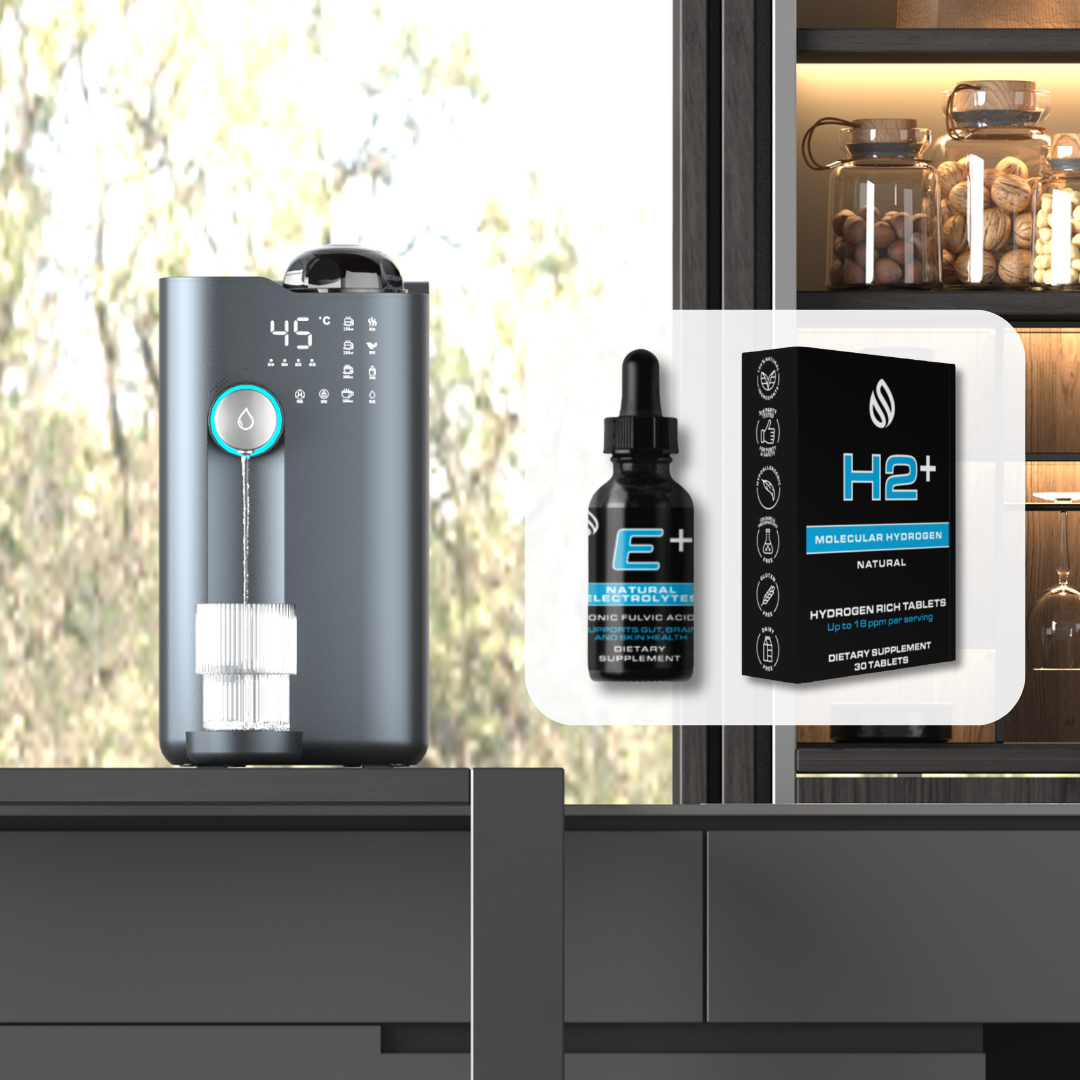 Hydration Pack - OH-1 System | E+ Natural Electrolytes | H2+ Molecular Hydrogen Tablets