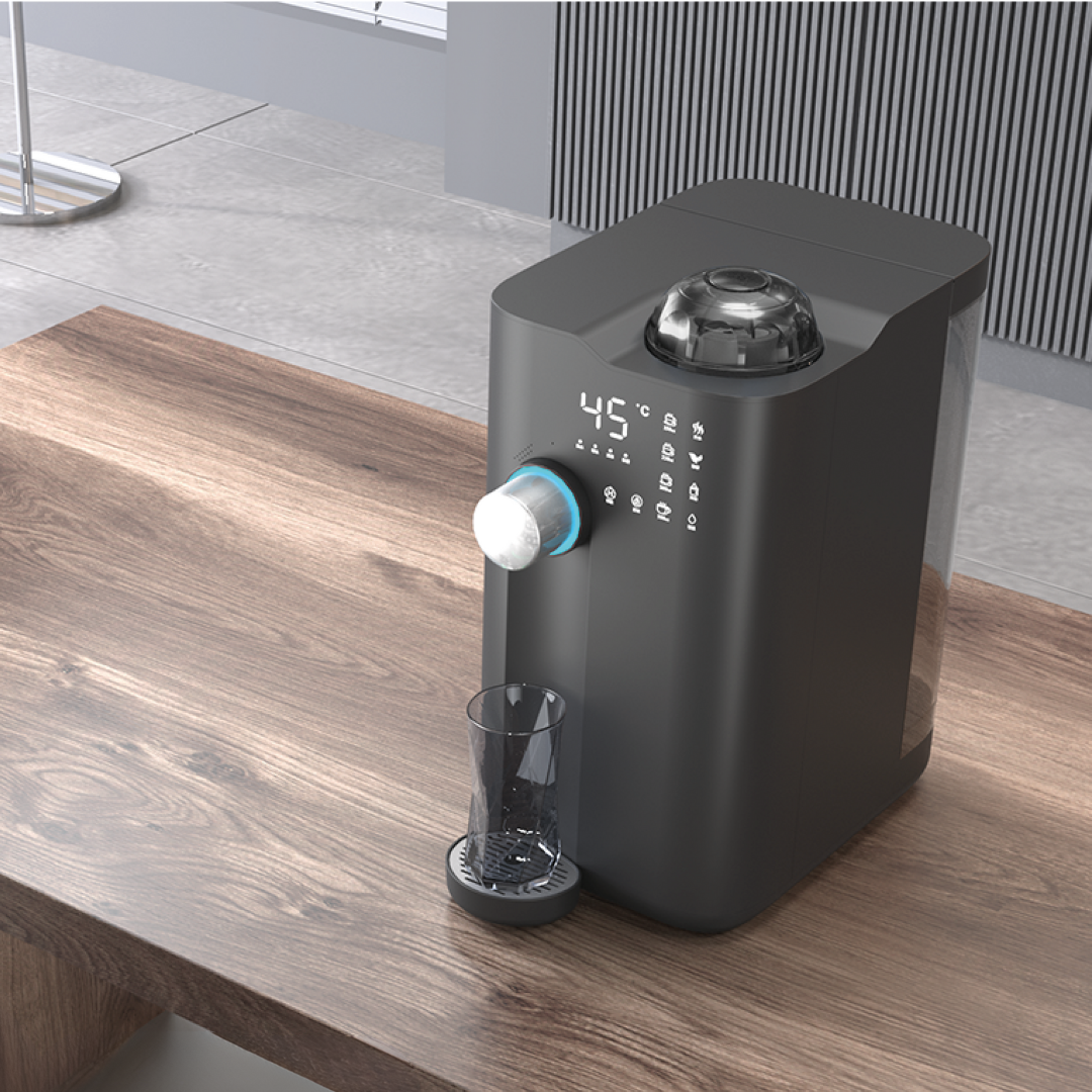 OH-1 Desktop Plug-&-Play Water Purification System | 6 Stage Reverse Osmosis | Hydrogen-Rich Water & UV Sterilisation (4 Water Volumes & Temperature Modes)
