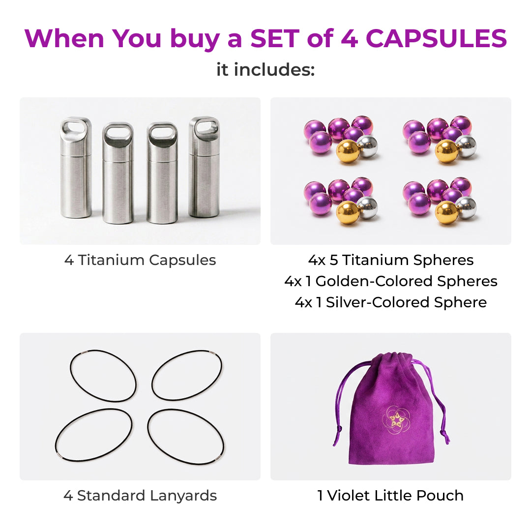 3-in-1 Olympic Capsule — Titanium Standard Size