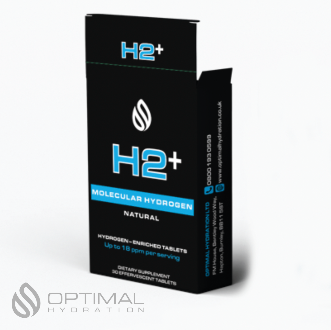 OH-H2+ Molecular Hydrogen Dissolvable Tablets - Natural